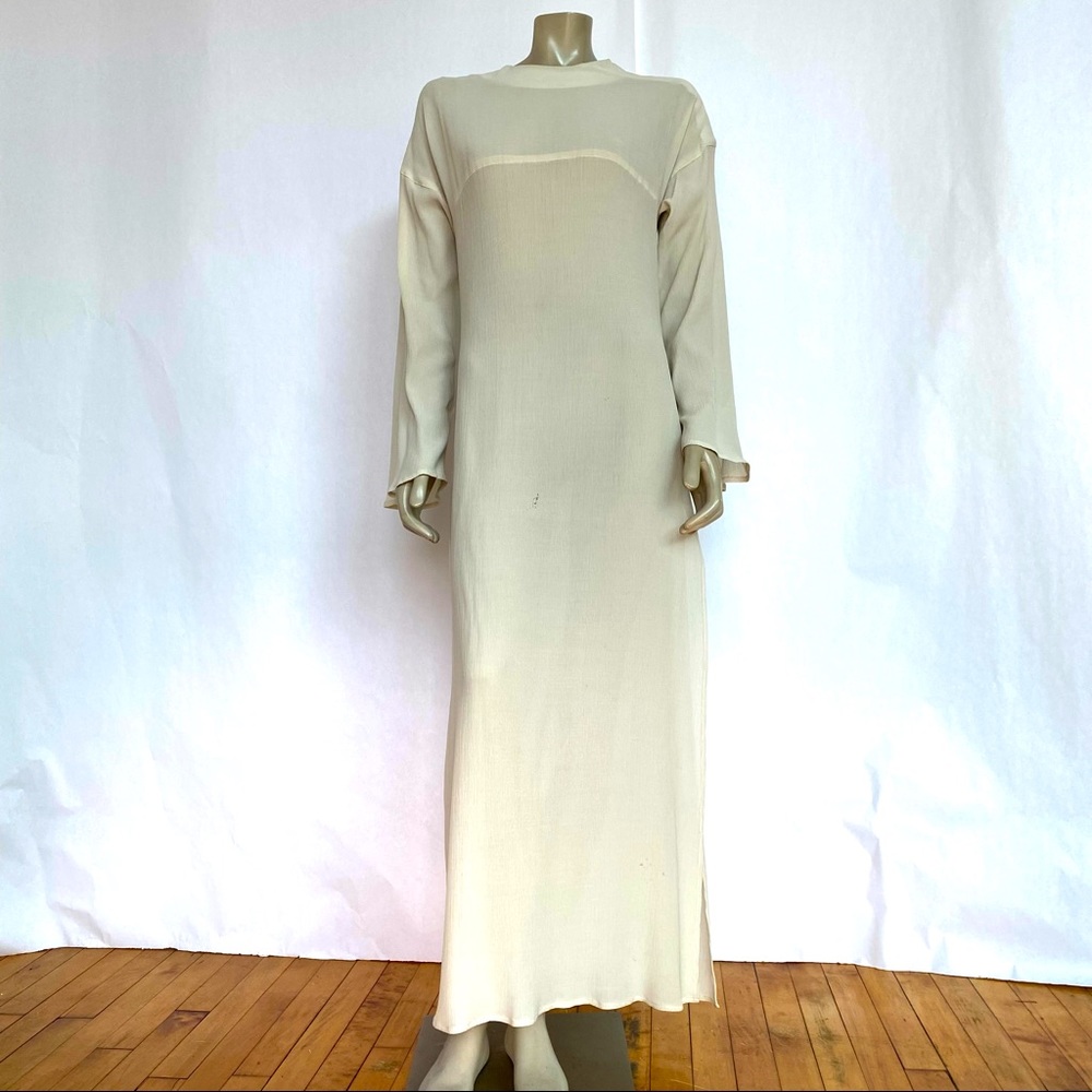 Vintage Roman Keflay Shoulder Side Buttons Dress Shirt